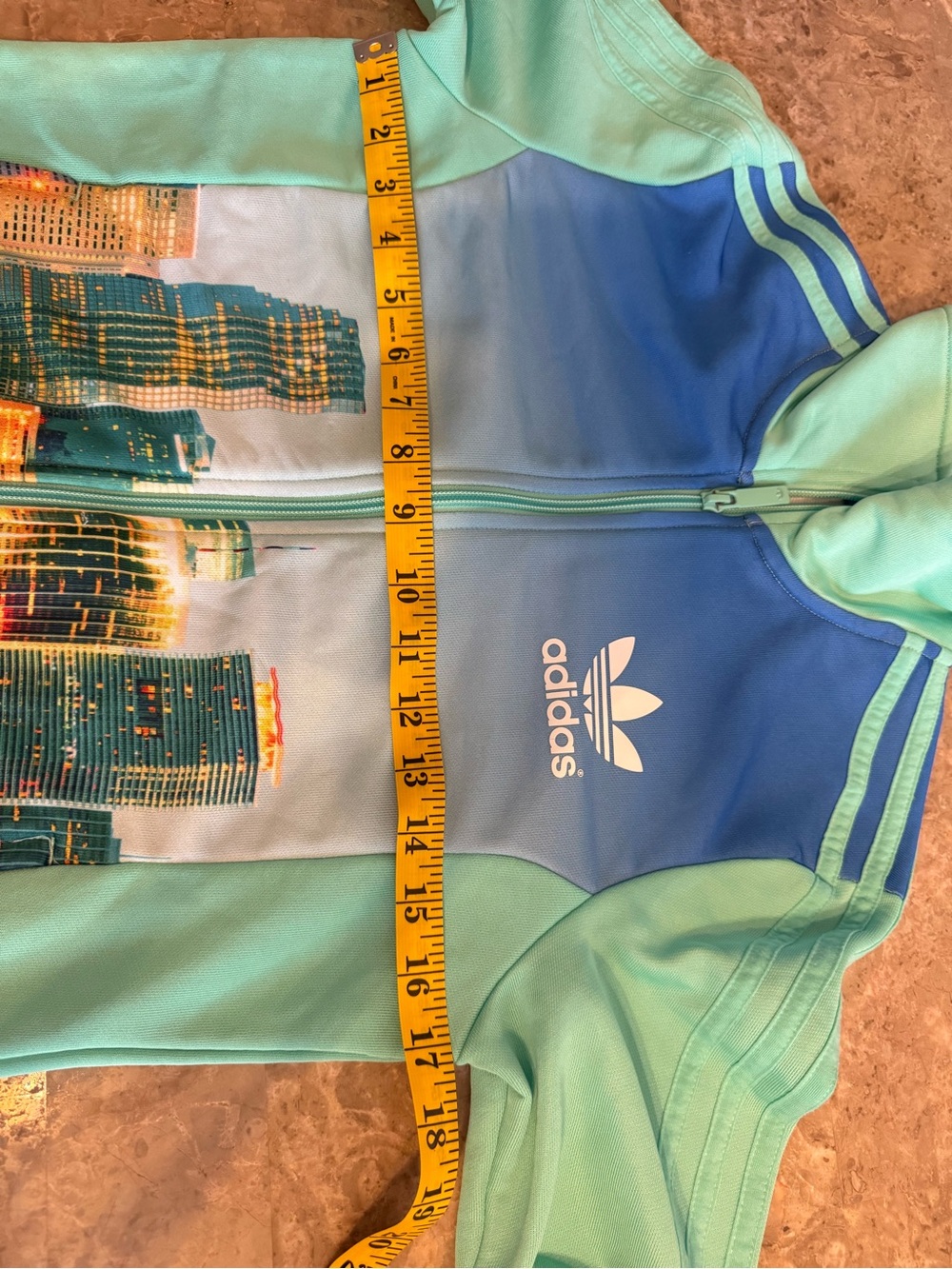 Adidas Originals Miami Print Europa Track Jacket S - Picture 15 of 17